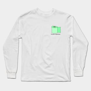 Toilet paper Long Sleeve T-Shirt